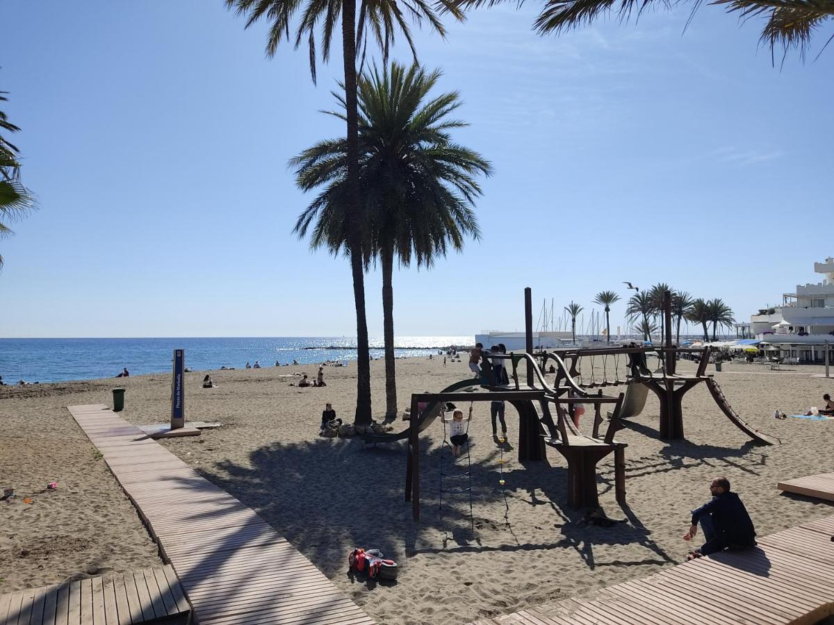 Apartamento En Primera Linea De Playa A - Marbella Centro Eksteriør bilde